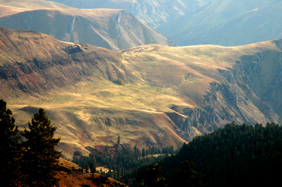 Hells Canyon Overlook, witness to the immense power of water to shape the land . . .