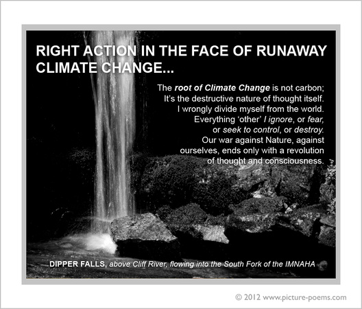 POSTER: Right Action in the face of runaway Climate Change