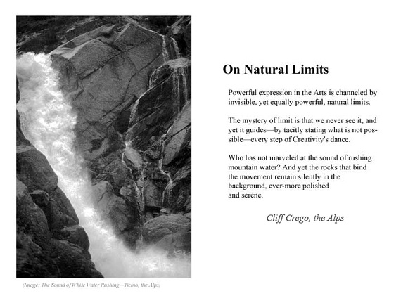 On Natural Limits, a key question of our time . . .