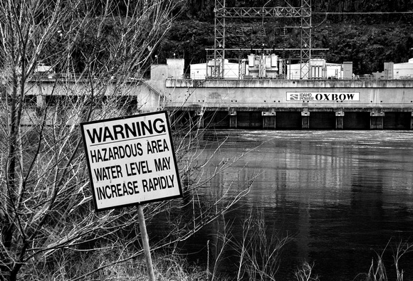 WARNING, OWBOW Dam, (Muted) Snake River