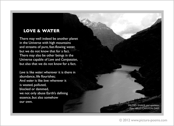 POSTER: Love & Water