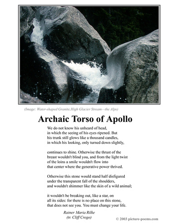 ARCHAIC TORSO OF APOLLO