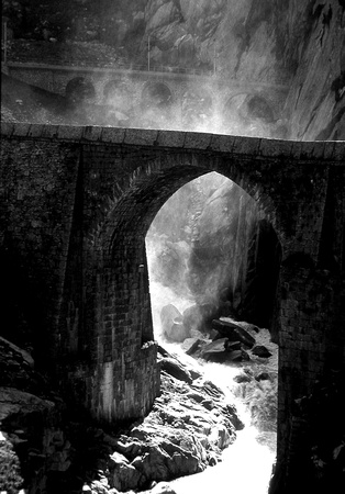 "The Devil's Bridge" the Alps