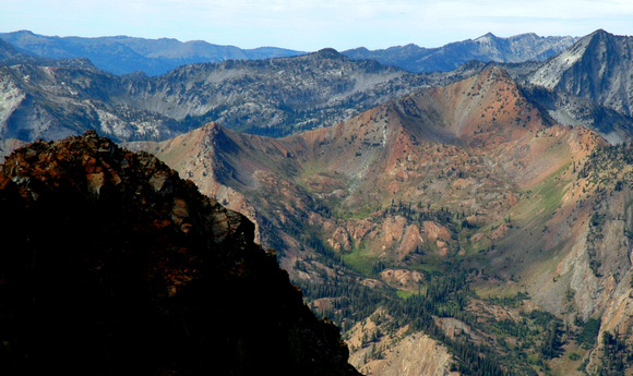 KRAG PEAK, view from summit